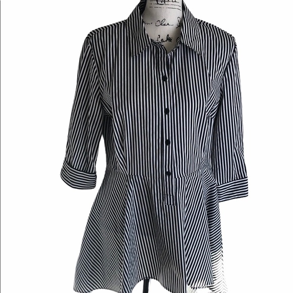 New York & Company Tops - NY&C Striped Shirt Dress